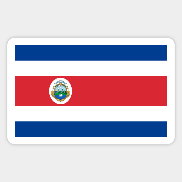 Costa Rica Sticker by Wickedcartoons